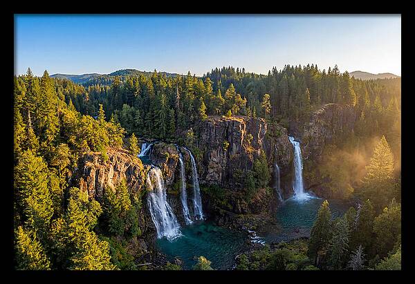 Tranquil Waters Of Burney Falls