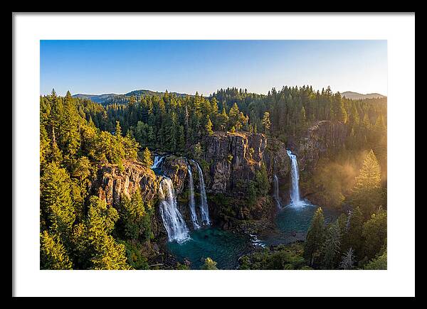 Tranquil Waters Of Burney Falls