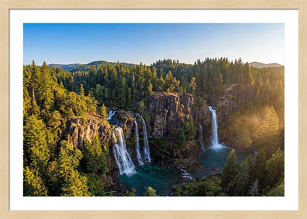 Tranquil Waters Of Burney Falls