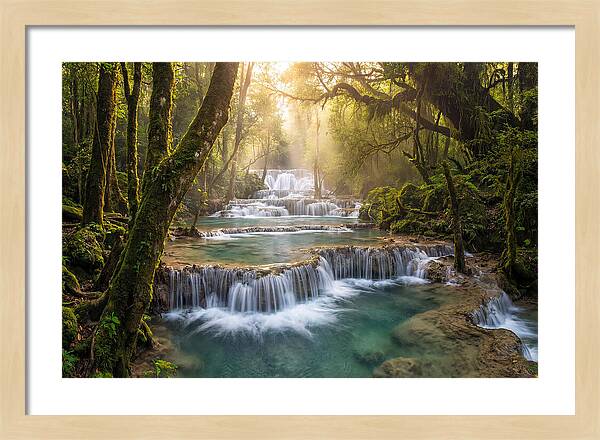 Tranquil Waters Of Bushkill Falls