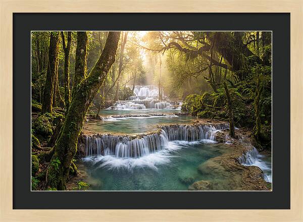 Tranquil Waters Of Bushkill Falls