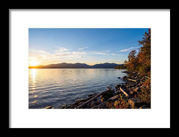 Tranquil Waters Of Champlain