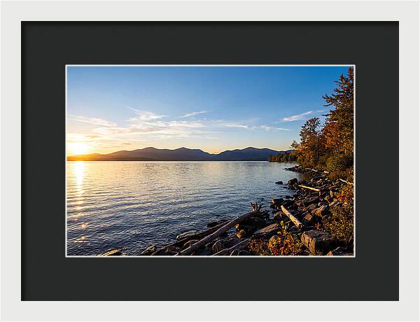Tranquil Waters Of Champlain