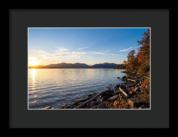 Tranquil Waters Of Champlain