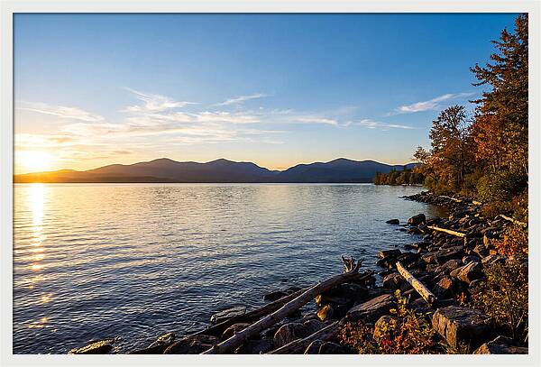 Tranquil Waters Of Champlain