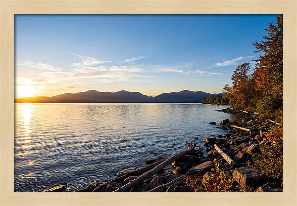 Tranquil Waters Of Champlain