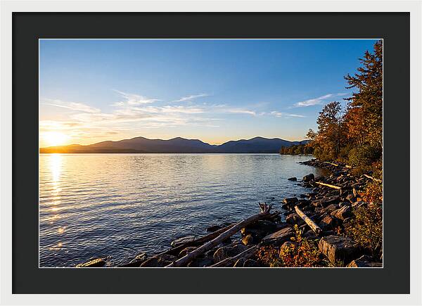 Tranquil Waters Of Champlain