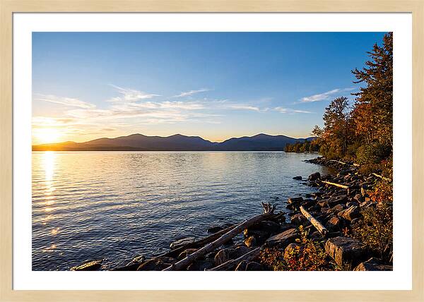 Tranquil Waters Of Champlain