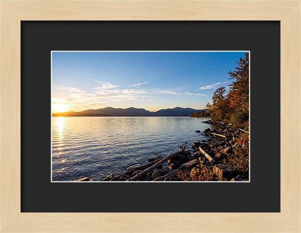 Tranquil Waters Of Champlain