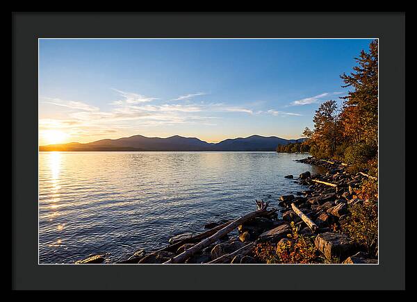 Tranquil Waters Of Champlain