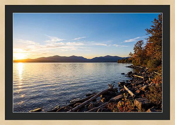 Tranquil Waters Of Champlain