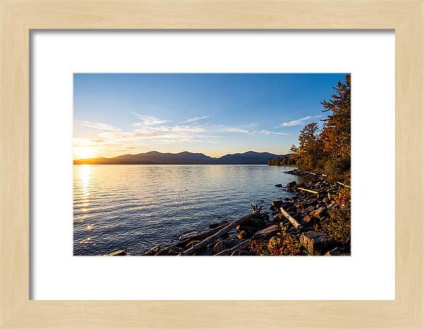 Tranquil Waters Of Champlain
