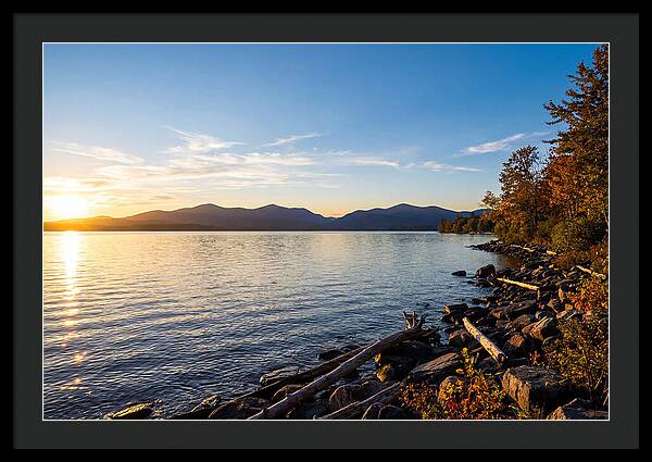 Tranquil Waters Of Champlain