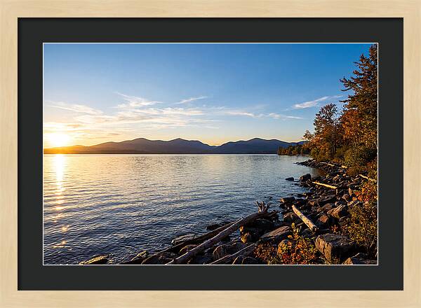 Tranquil Waters Of Champlain
