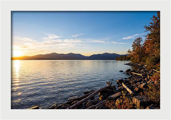 Tranquil Waters Of Champlain