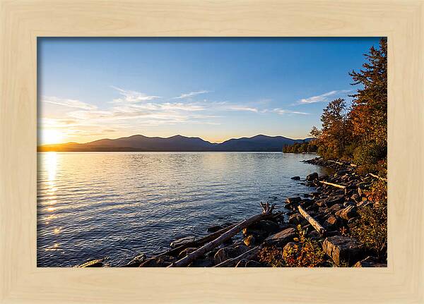 Tranquil Waters Of Champlain