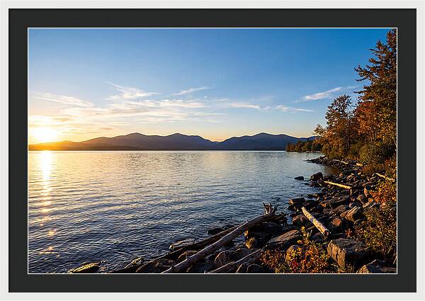 Tranquil Waters Of Champlain