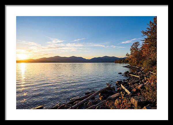Tranquil Waters Of Champlain