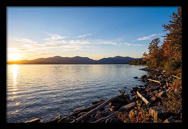 Tranquil Waters Of Champlain