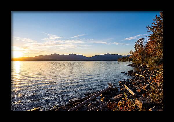 Tranquil Waters Of Champlain