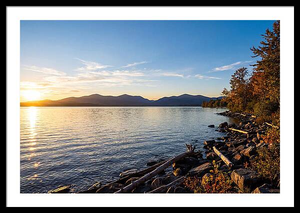 Tranquil Waters Of Champlain