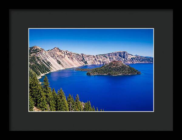 Tranquil Waters Of Crater Lake