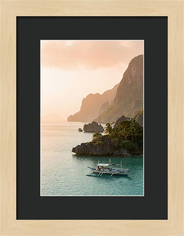 Tranquil Waters Of El Nido