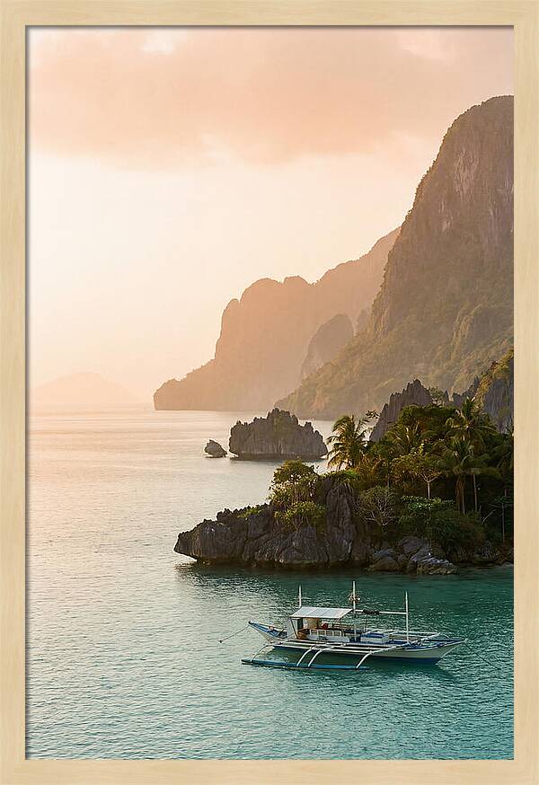 Tranquil Waters Of El Nido