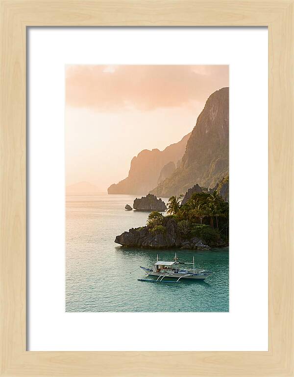Tranquil Waters Of El Nido