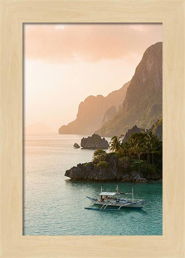 Tranquil Waters Of El Nido