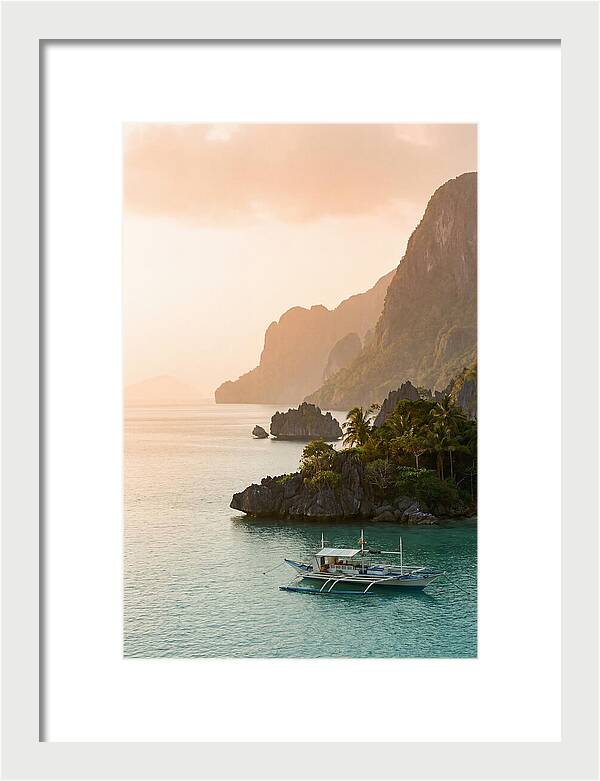 Tranquil Waters Of El Nido