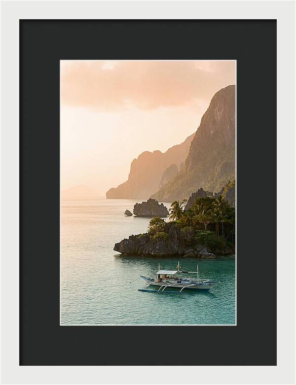 Tranquil Waters Of El Nido