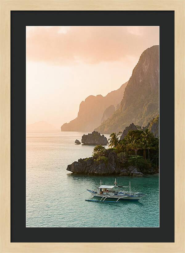 Tranquil Waters Of El Nido