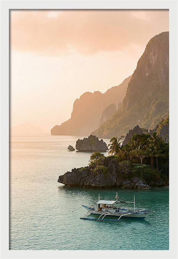 Tranquil Waters Of El Nido