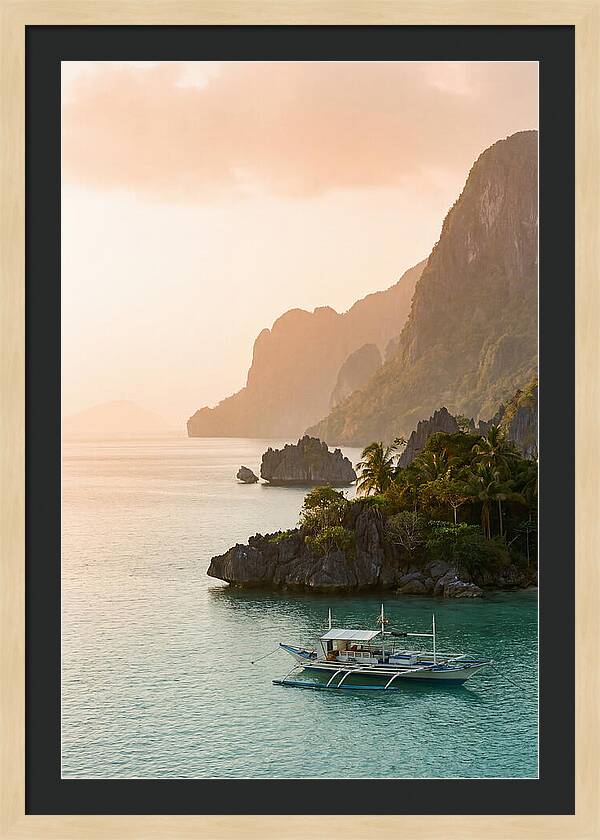 Tranquil Waters Of El Nido
