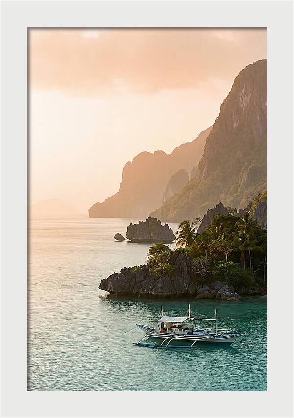 Tranquil Waters Of El Nido