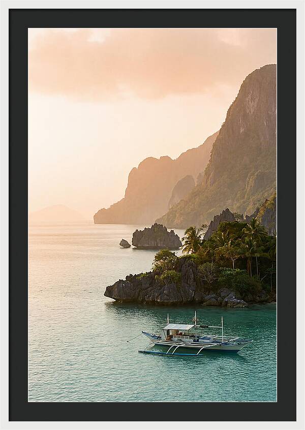 Tranquil Waters Of El Nido