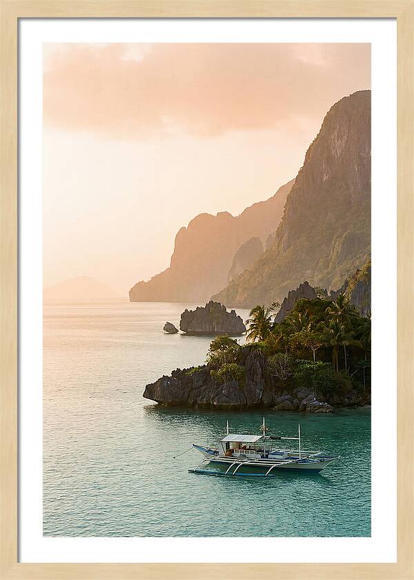 Tranquil Waters Of El Nido