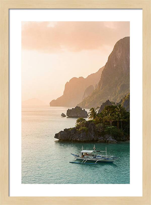 Tranquil Waters Of El Nido
