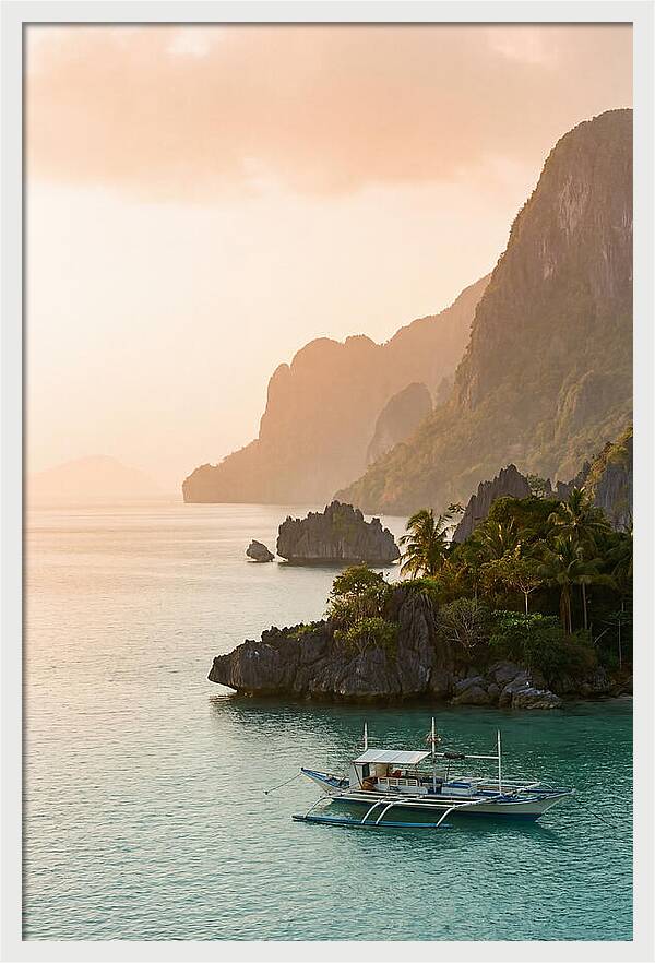 Tranquil Waters Of El Nido