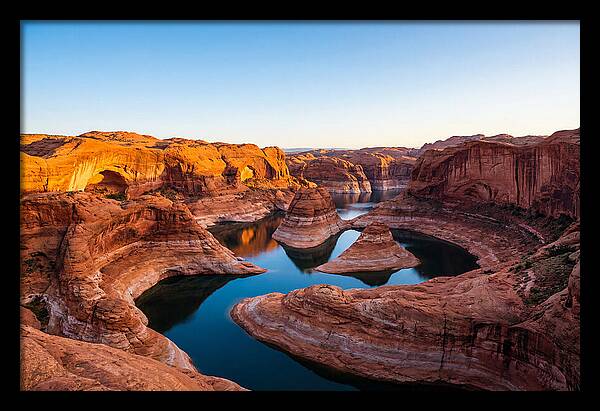 Tranquil Waters Of Flaming Gorge