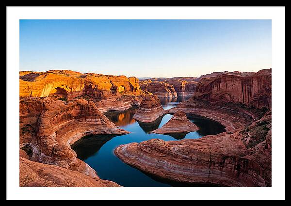 Tranquil Waters Of Flaming Gorge