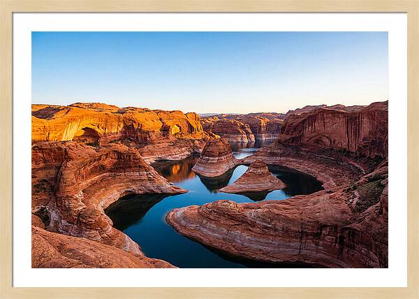Tranquil Waters Of Flaming Gorge