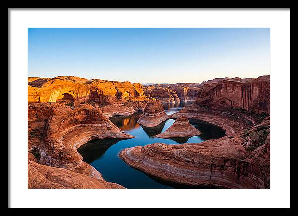 Tranquil Waters Of Flaming Gorge