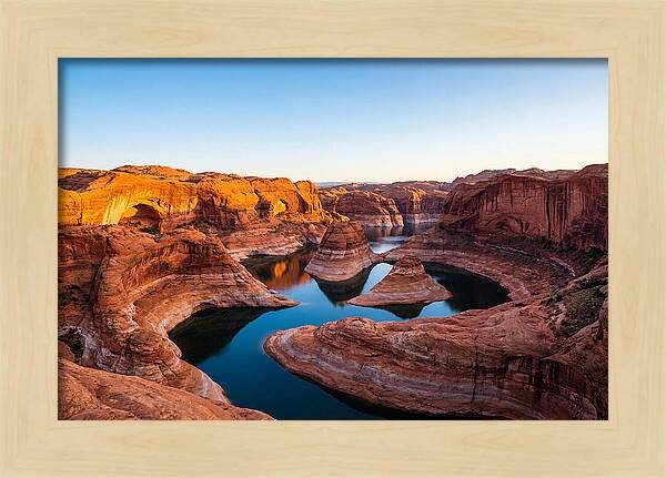 Tranquil Waters Of Flaming Gorge