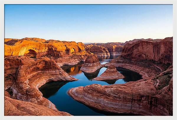 Tranquil Waters Of Flaming Gorge
