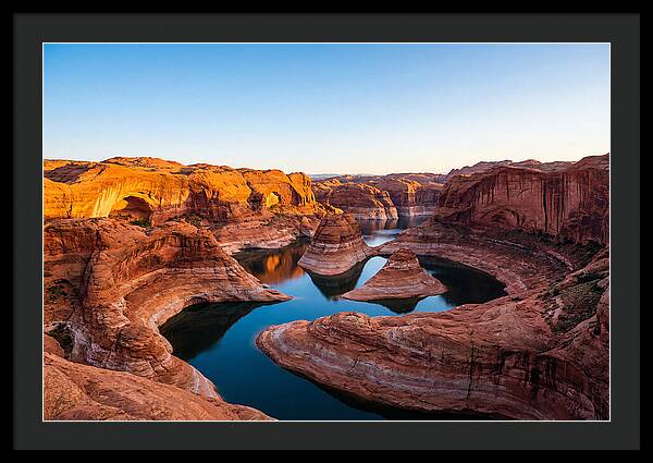 Tranquil Waters Of Flaming Gorge