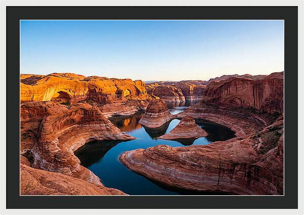 Tranquil Waters Of Flaming Gorge
