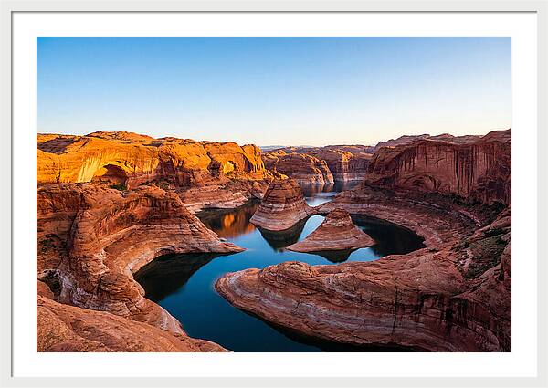 Tranquil Waters Of Flaming Gorge