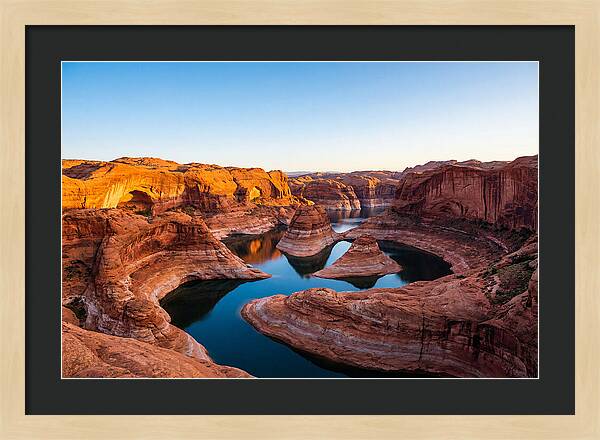 Tranquil Waters Of Flaming Gorge